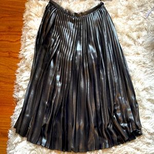 Ted Baker metallic midi skirt size 2 new!